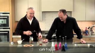 How to make a frappé coffee using an aerolatte milk frother [upl. by Patrick]