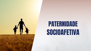 Paternidade socioafetiva [upl. by Gem]