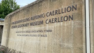 Caerleon Roman Fortress amp Baths  Including Caerleon Wood Sculptures [upl. by Kcirddes]