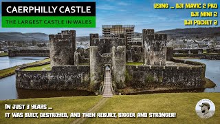 Caerphilly Castle  The Largest in Wales 2nd in Britain [upl. by Gustavus]