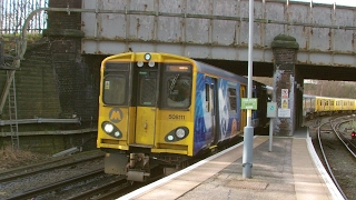 Half an Hour at 216  Birkenhead North Station 1022017  Class 507 508 terminus [upl. by Amora]