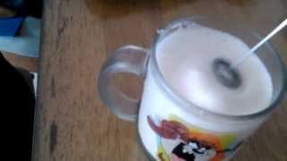 Aerolatte Review Frothing Cold Milk In Under 1 Minute [upl. by Cottrell452]